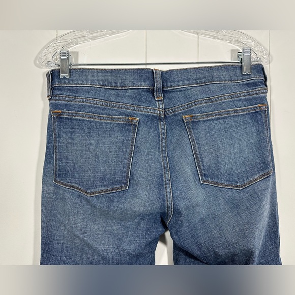 J Crew Size 28 Women's Skinny Stretch Mid Rise Denim Blue Jeans Style 02643 - Picture 5 of 11